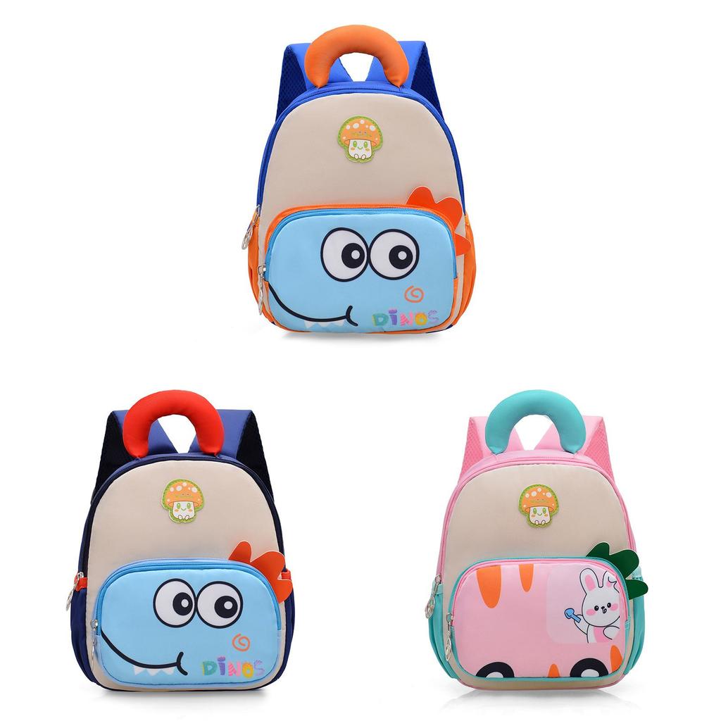Kids Dinosaur Backpack With Comfortable Air Cushion Straps For Toddlers And Preschoolers School And Travel