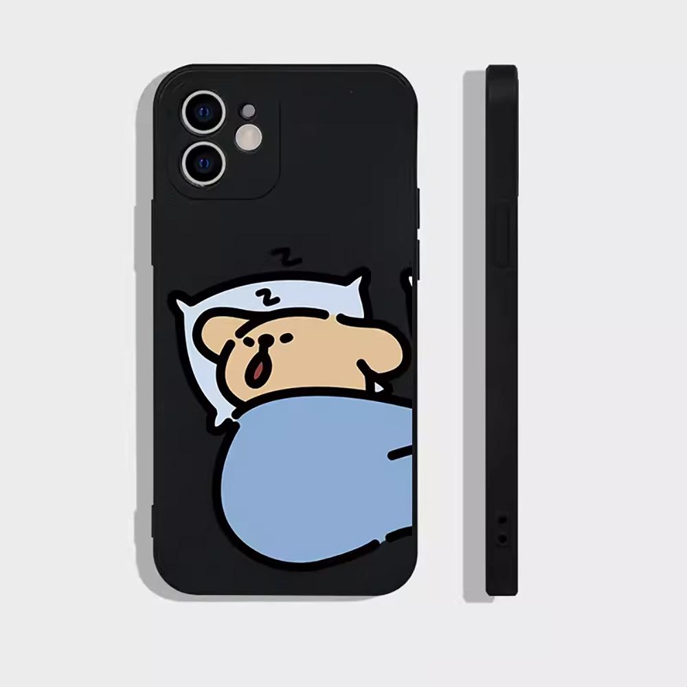 

Cute Cartoon Dog Couple Phone Case for IPhone 11 14 15 16 Pro Max Soft Silicon Cover for Iphone 12 13 Mini XS XR 8 7 Plus Fundas iPhone 13 Mini
