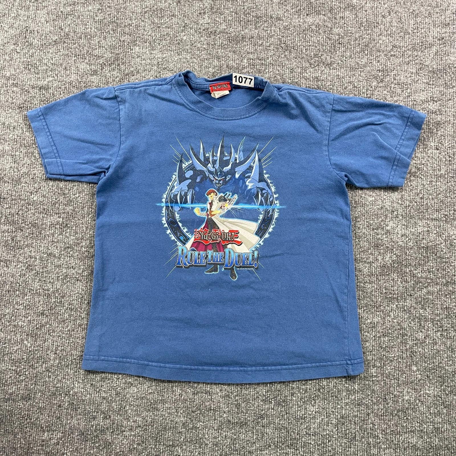 

Vintage 1996 Yu-Gi-Oh! Seto-Kaiba Anime Manga Shirt XS 17x20 Kazuki-Takahashi S