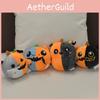 Adorable Halloween Bat Plush Toy Featuring Unique Pumpkin Design Perfect For Festive Decor