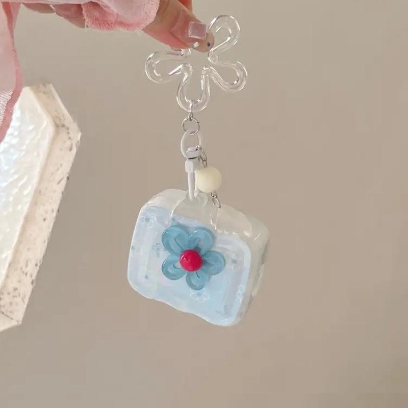 Wave Three-dimensional Flower for AirPods Pro1 Apple Bluetooth Wireless 1/1/1 Generation Earphone Cover Female Pendant