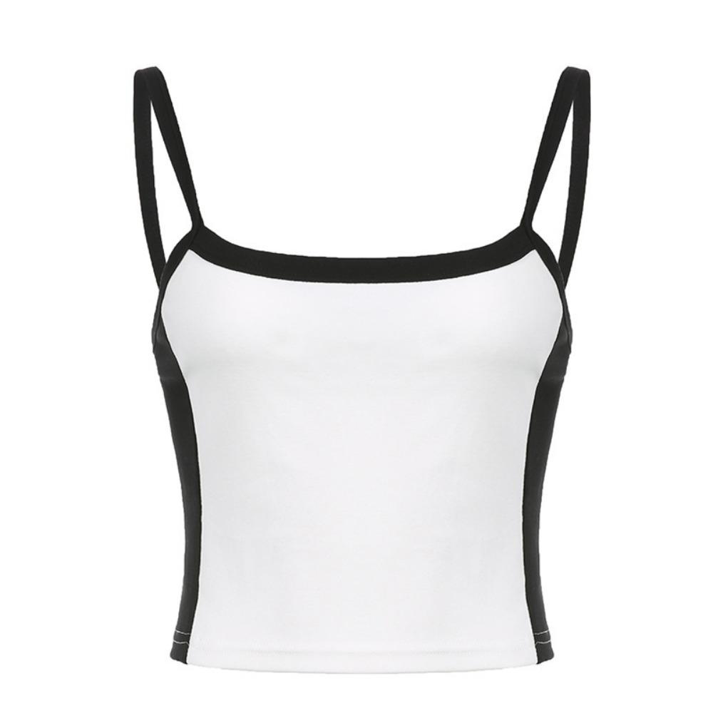 Spicy Girls Style Women's Short Vest Sweet Sleeveless Top Casual Slim Crop Top Lady