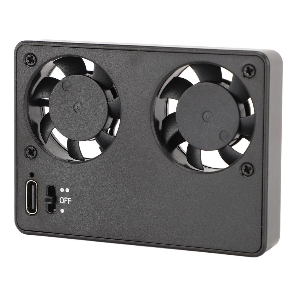 Camera Dual Cooling Fan 2 Wind Speeds Fast Heat Dissipation Silent Camera External Cooling System for Live Broadcast