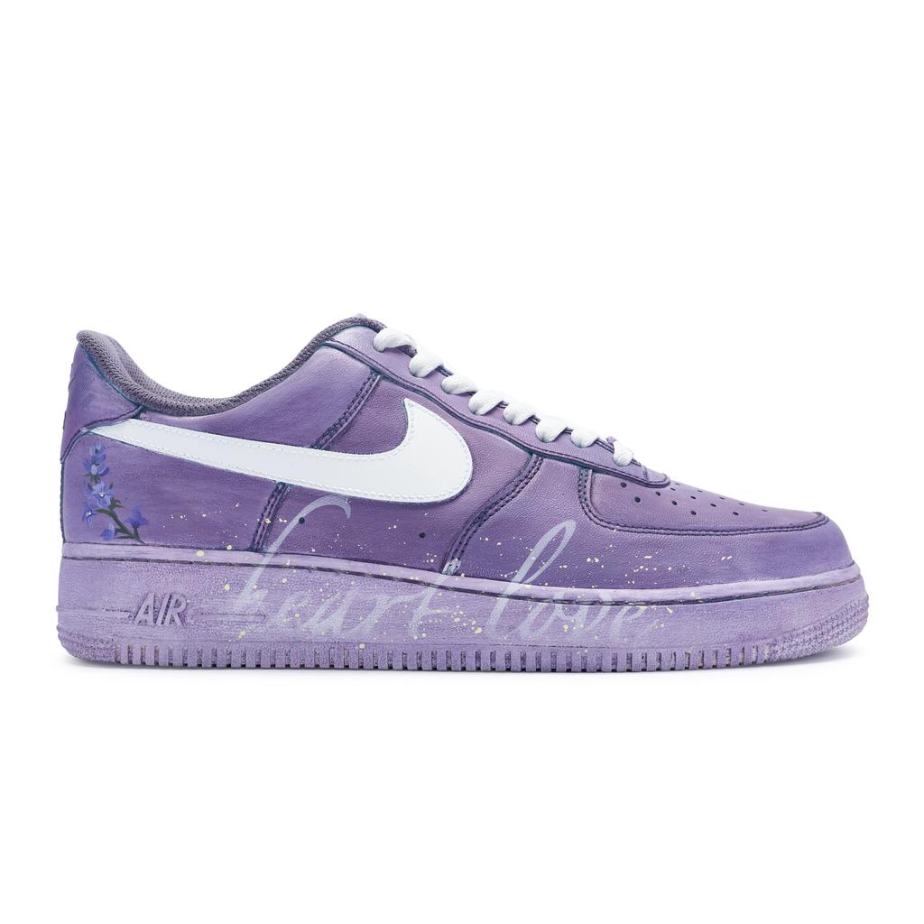 Nike Air Force 1 Low 811 Manufacturing, Lavender Height Increasing Low top Skateboard Shoes GS White Purple DH2920-111(Team80-)