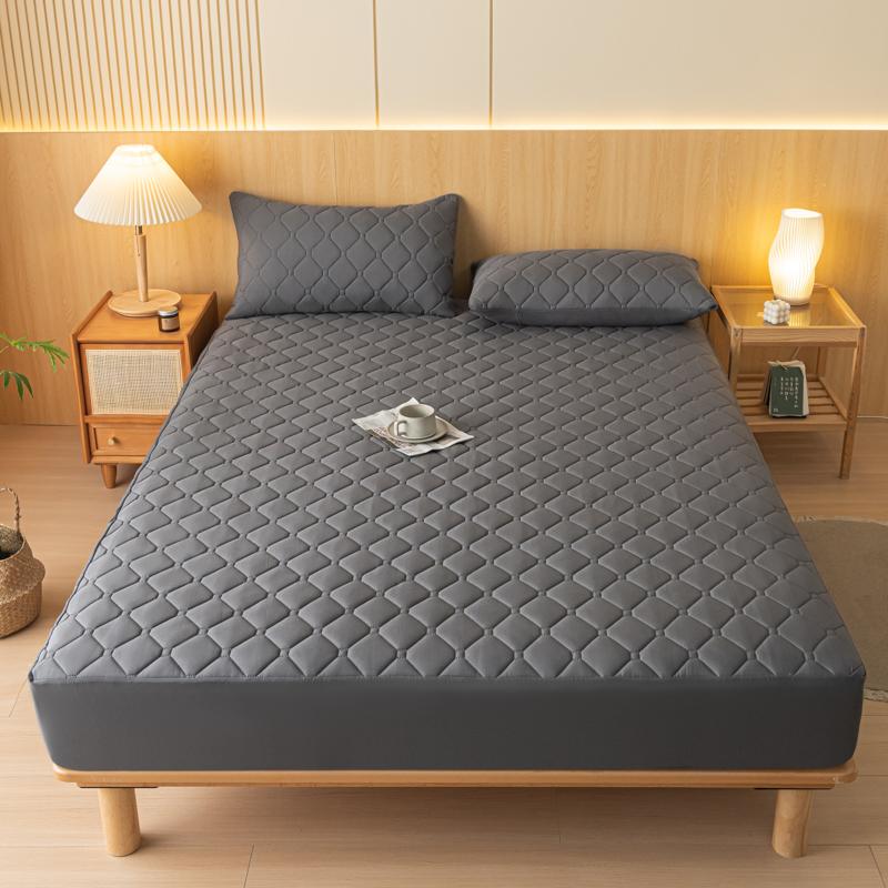 Waterproof Mattress Cover Antibacterial Mattress Protector Breathable Bed Fitted Sheet Single/Double/King/Queen/140/160/200