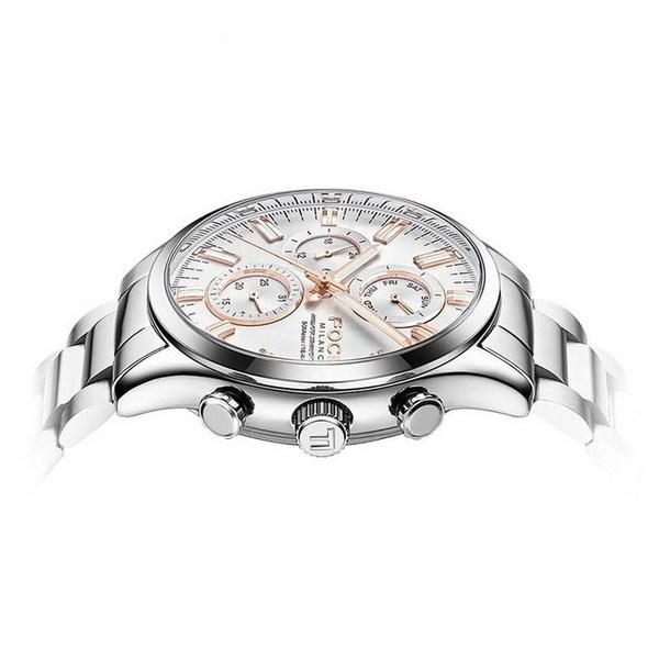 Poce Milano Herren-Multifunktionsuhr aus Metall FM7583 + Einstellwerkzeug, beliebte koreanische Uhren