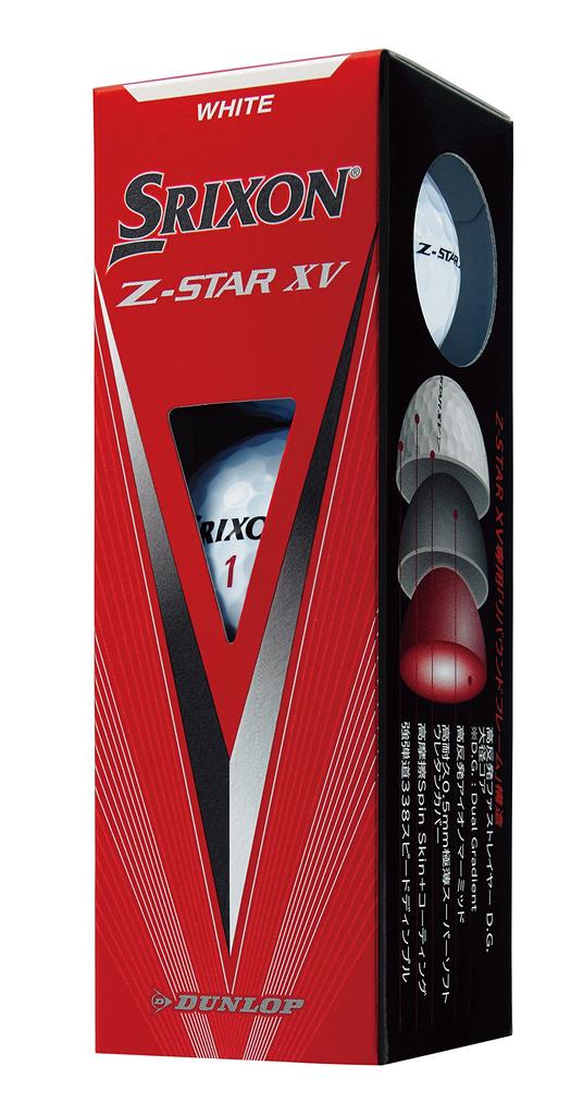 Dunlop Golf Balls SRIXON Z-STAR XV 2023 Model 1 Dozen