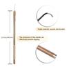 Detachable Metal Ventilating Needle For Lace Wig Making 1pc Brass Holder And 4 Sizes Repair Needles Hair Extention Tools