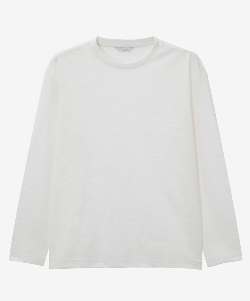 MINDBRIDGE Sakariba Slub Round Long Sleeve T-Shirt - 2 Colors