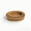 Rattan fruit plate fruit basket storage basket bread basket snack tray tea table snack tray woven basket