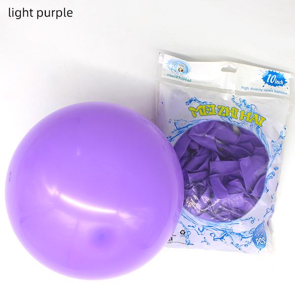 10-Inch Retro Transparent Wedding & Birthday Balloon Set