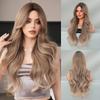 Fashion Women's Medium Gradient Long Curly Wig Big Wave Chemical Fiber Wig