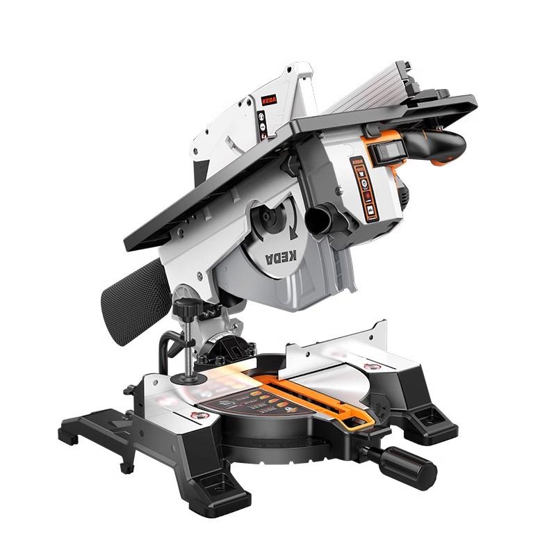 1500W 220V Electric Compound Saw 10 Inch Miter Saw 45 Degree High Power Woodworking Cutting Machine Aluminum Saw Machine