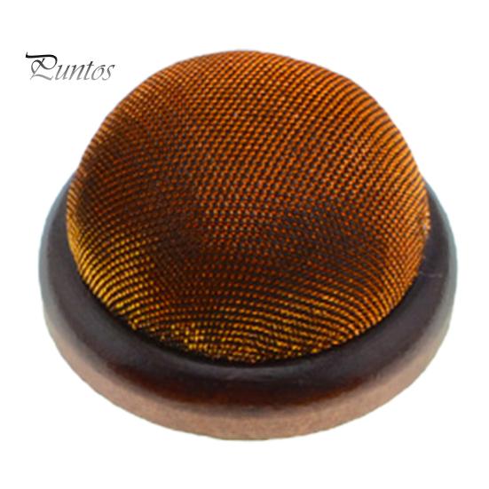 

Глянцевая поверхность, подушечка для булавок, привлекательный деревянный компактный размер, держатель для булавок, швейный инструмент золотистый