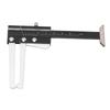 Brake Disc Depth Gauge Caliper 0.1mm Accuracy Metric 0‑60mm Portable Brake Disc Depth Measuring Ruler Compact Auto Repair Tool