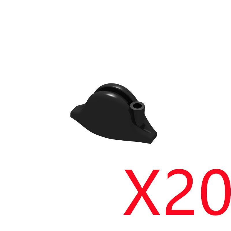 Military Building Block Accessories Soldier Figure Helmet Soviet USA British Hat Mini Brick Spike Toy Sale Goods X012