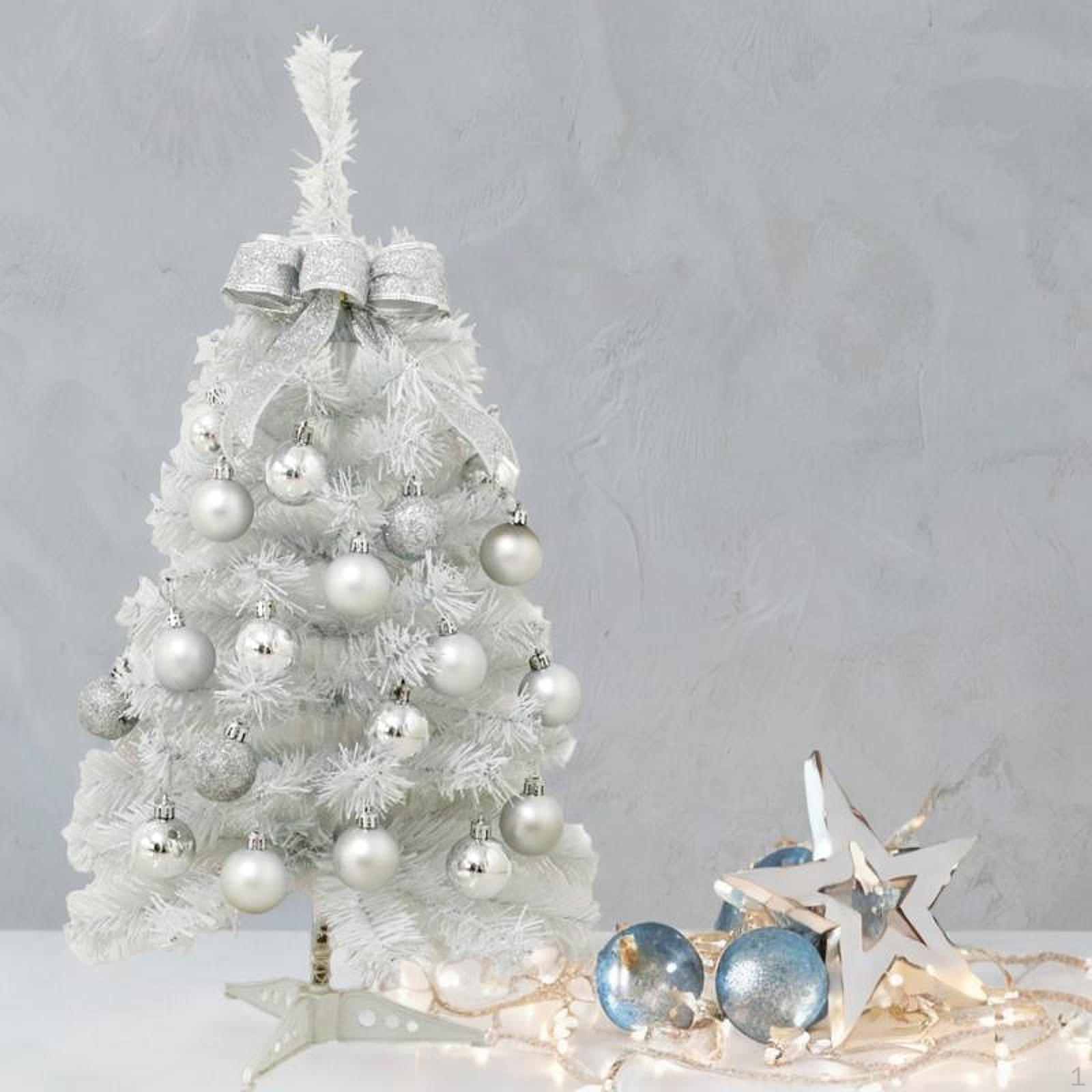 

Искусственная новогодняя елка для праздничного декора, мини-рождественский офис и дом 60cm