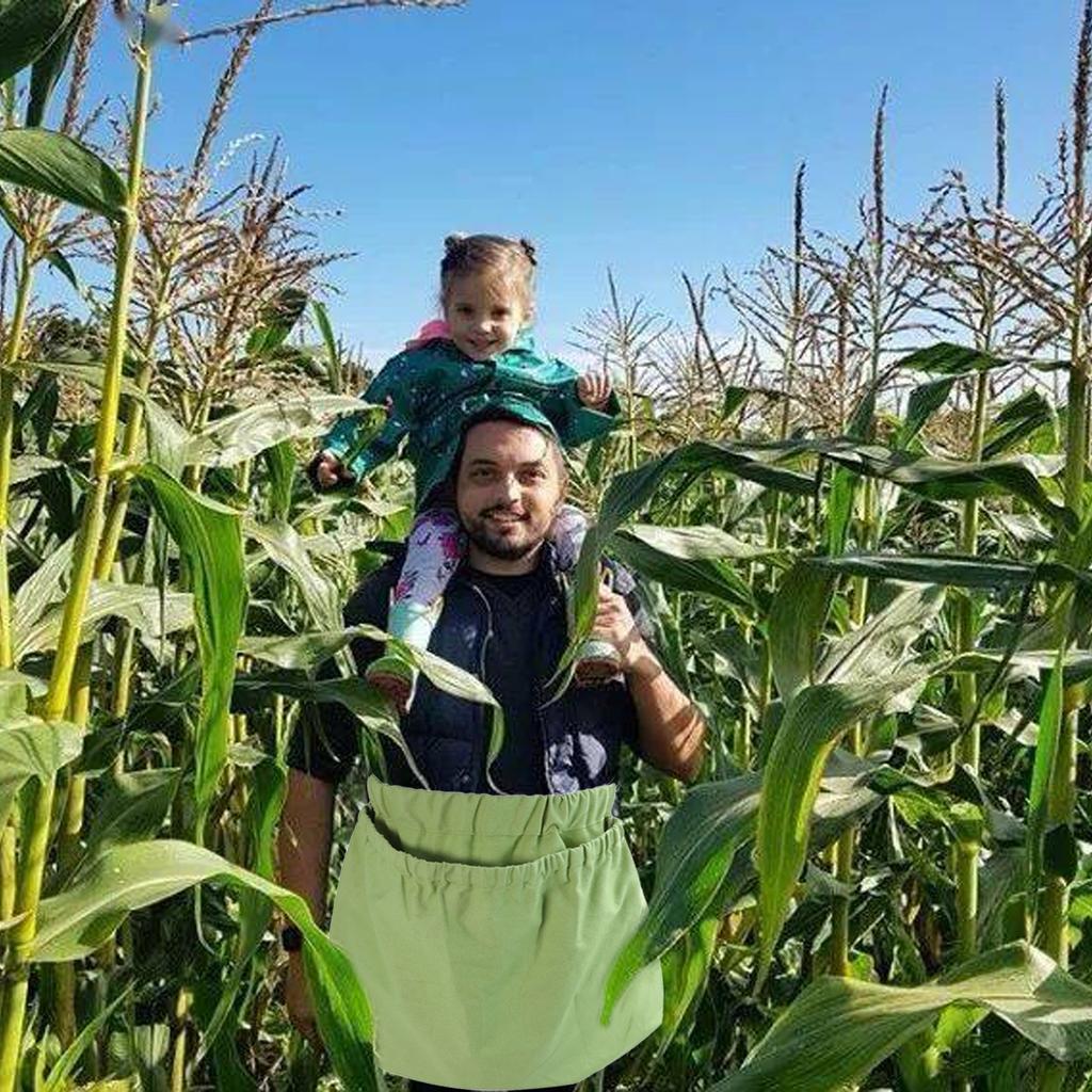 Bærfôrpose Multipurpose Slitesterk Nylon Fruktfôroppbevaringspose med spenne