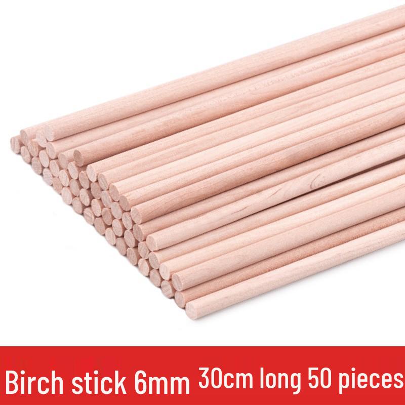 Square Bamboo Strips for DIY 3D Models & Handmade Art