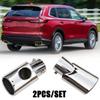 2PCS Exhaust Muffler Tail Pipe Tip Tailpipe Trim FOR HONDA CR-V CRV  2024