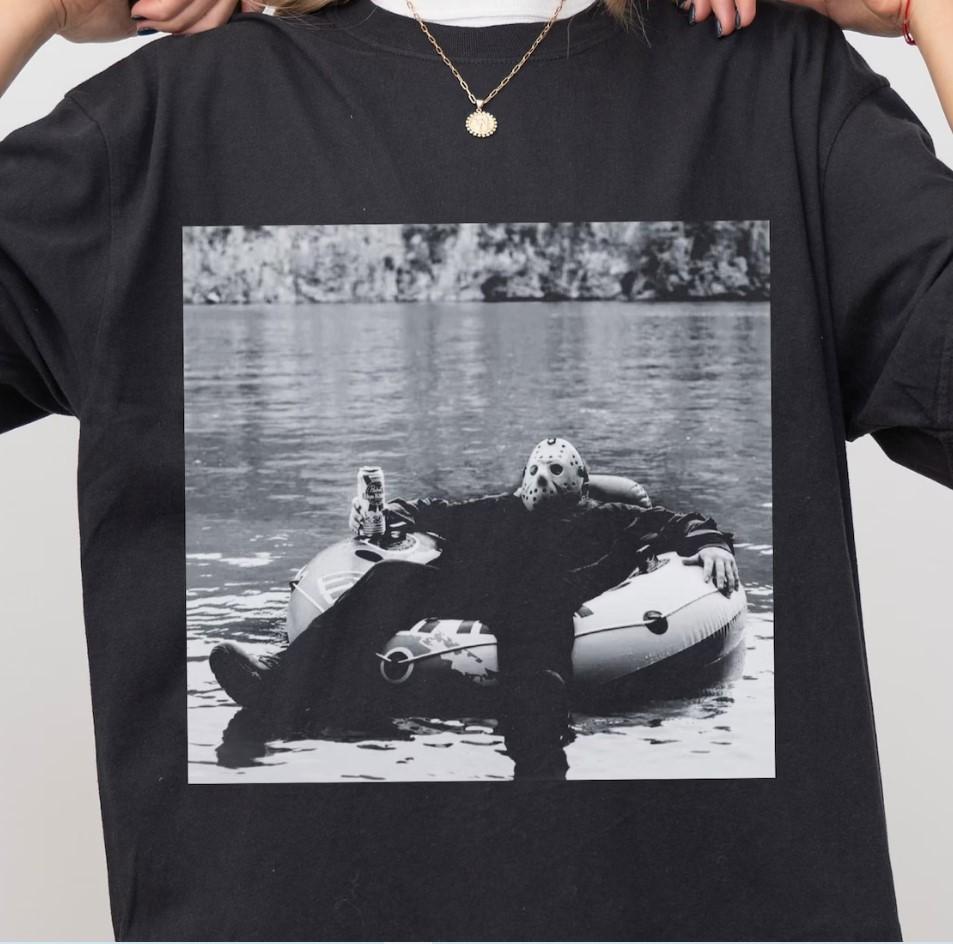 Friday the 13th Sweatshirt 90s Horror Movie TShirt Horror Halloween T-Shirt XXL