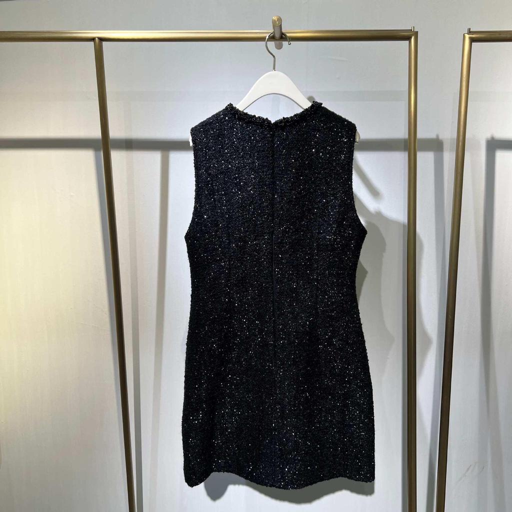 Wardrobe 980+: Heiress-Style French Ruffle Stand Collar Shirt & Vest Dress Set