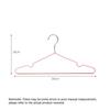 5/10/20 PCS Kids Clothes Hanger Racks Metal + PVC Plastic Candy Color Hangers Non-slip Coats Hanger Baby Clothing Organizer