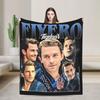Retro Fiyero Tigelaar 90s Style Wicked Movie Blanket Coral Fleece Plush Textile Decor Warm Throw Blanket for Home Bedroom Quilt