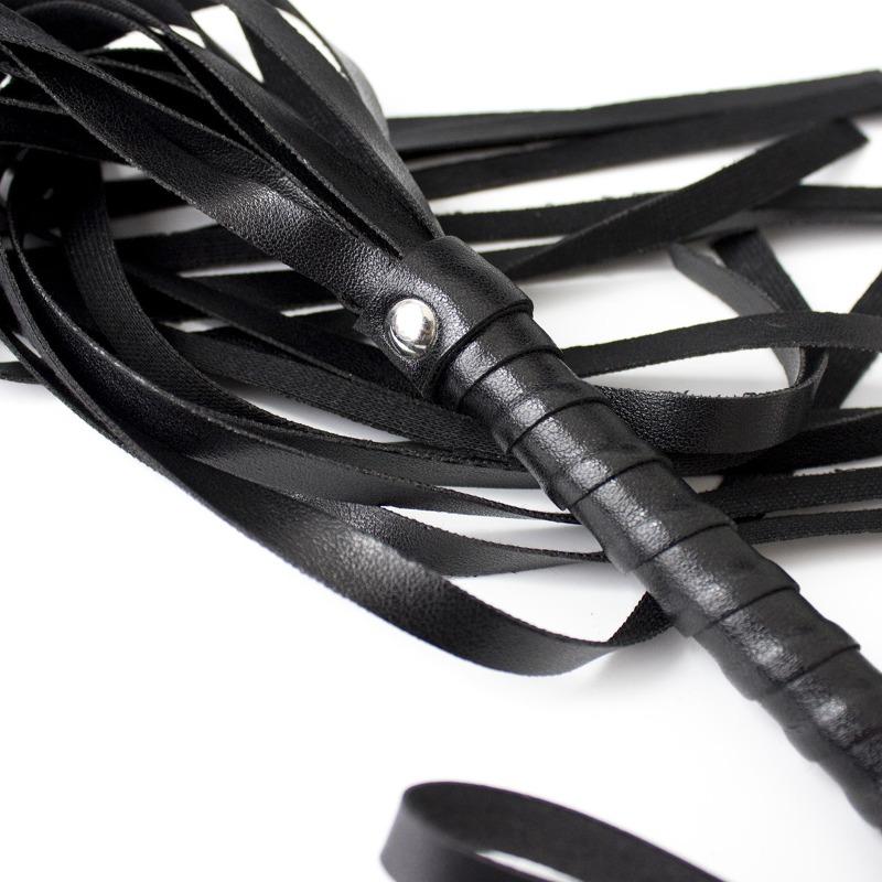 1PC Black/Red Double/White Sided Pu Leather Riding Whip Party Ride Beginner Harmless Race Cars Equestrian Sports Essential Spurs