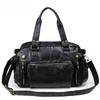 Genți de mână sport din piele Tote Gym Crossbody Genți de umăr de călătorie Servieta Vintage Messenger Bag
