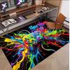 Fantasy Adventure Theme Soft Crystal Velvet Rug Custom Name & Text Print Non Slip Floor Rug for Bedroom Living Room