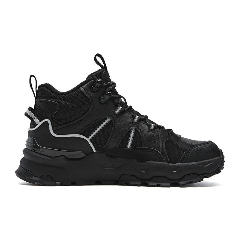 New FILA TREK 1S MID WE Cushioning, Abrasion Resistant, Thermal Coverage Mid top Casual Shoes Women's Black F12W542121FBF
