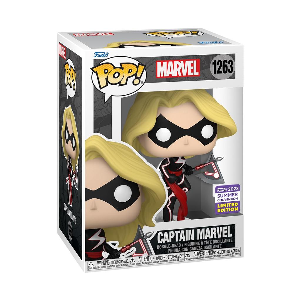 Funko CAPTAIN MARVEL Captain Marvel and Axe Figure [SDCC/Funko Web/Target Exclusive] POP!