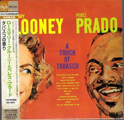 CD ROSEMARY CLOONEY & PÉREZ PRADO, ROS - Parfum Tabasco VCJ37259 RCA 2002 Japon ObiLatin Occasion
