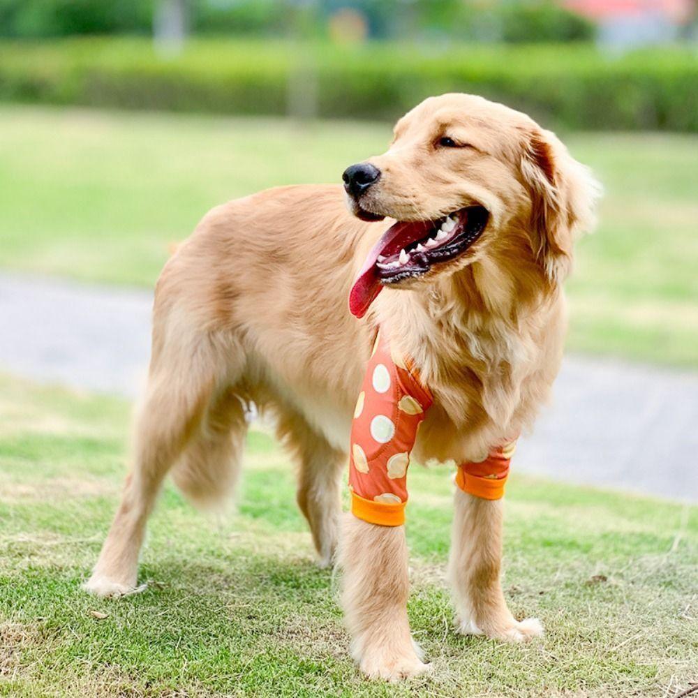 

Soft Puppy Elbow Protector Anti-Lick Wound Dog Knee Pads Canine Elbow L-Style B