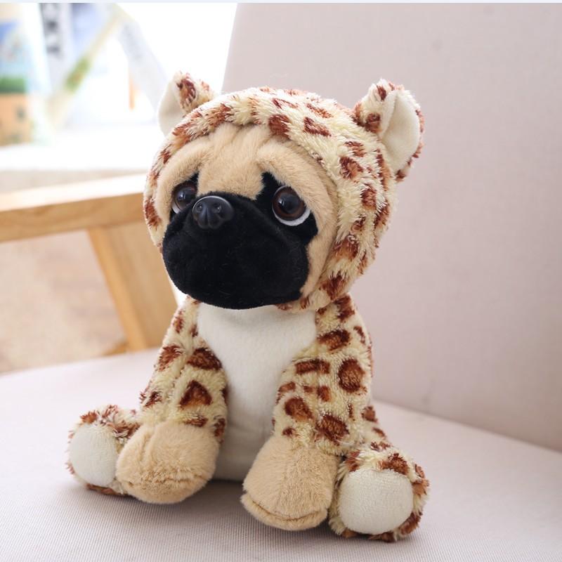 20CM Stuffed Simulation Dogs Plush Sharpei Pug Lovely Puppy Pet Toy Plush Animal Toy Birthday Christmas Gifts