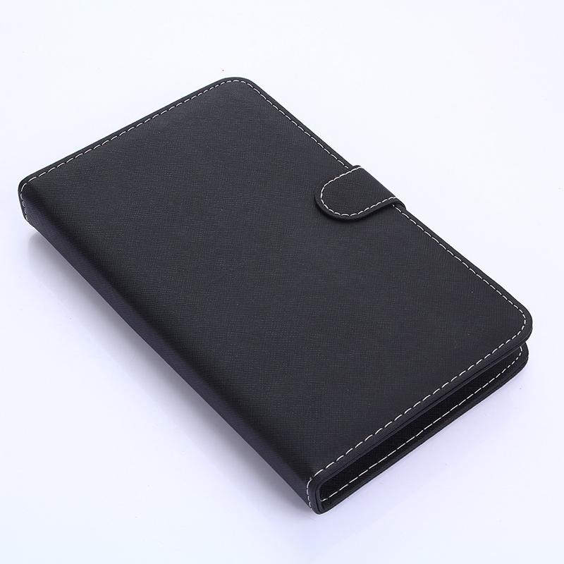 Wireless Bluetooth Keyboard with Leather Case Mini Stand Cover Slim