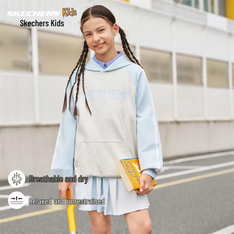 Skechers Kids Unisex Casual Pullover Sweatshirt