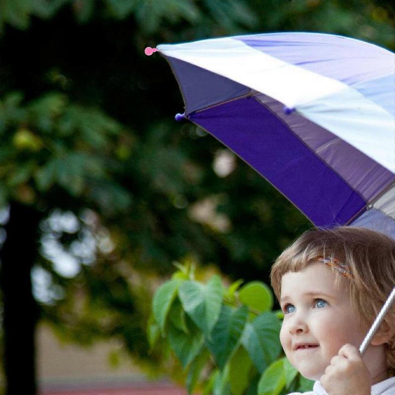 Kids Umbrella Tail Beads Replacement Plastic Umbrella Parts 10Pcs