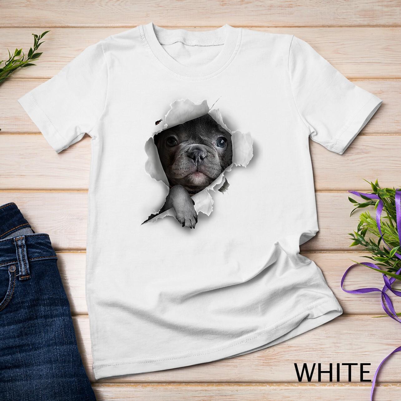 French Bulldog Tshirt, Frenchie T Shirt Mens Womens Tees Top, Frenchie Unisex T-Shirt Mens Womens Tees Top S