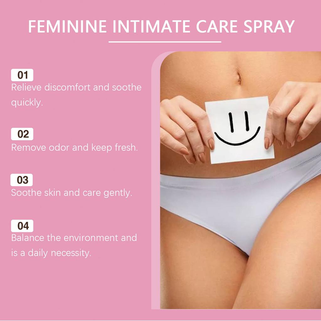 Female Body Care Spray For Private Area Itching , Reducing Odor , Sensitive Skin Private Area Care Spray ,20ML