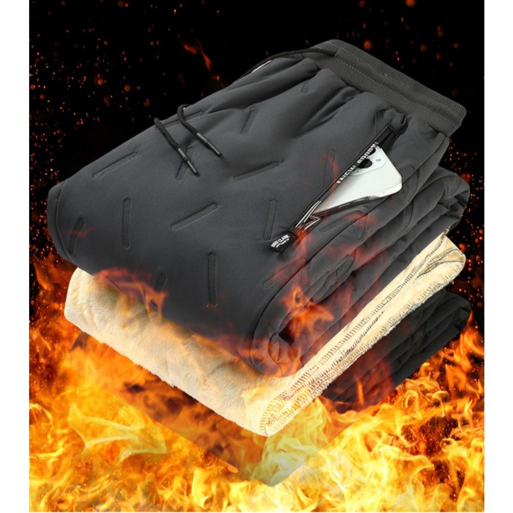 Men's, Cotton Pants, Thick, Windproof Pants, Warm Pants, Plush Pants, Casual Pants, Loose Pants, Leggings