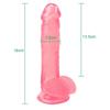 Soft Crystal Dildo RUNYU Adults Sex Toys Big Penis Butt Plug For Woman Anal Realistic Huge Suction Cup Dildo