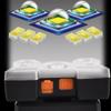 פנס ראש LED חזק חמישה ראשים טעינת USB פנס ראש קטן מותקן על הראש מנורת כרייה חיצונית