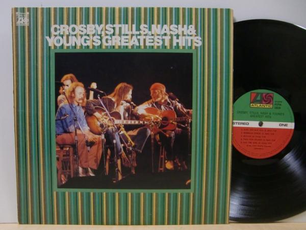 LP Record CROSBY, STILLS, NASH & YOUNG - Greatest Hits FCPA1016 ATLANTIC 1976 Japan Rock Used