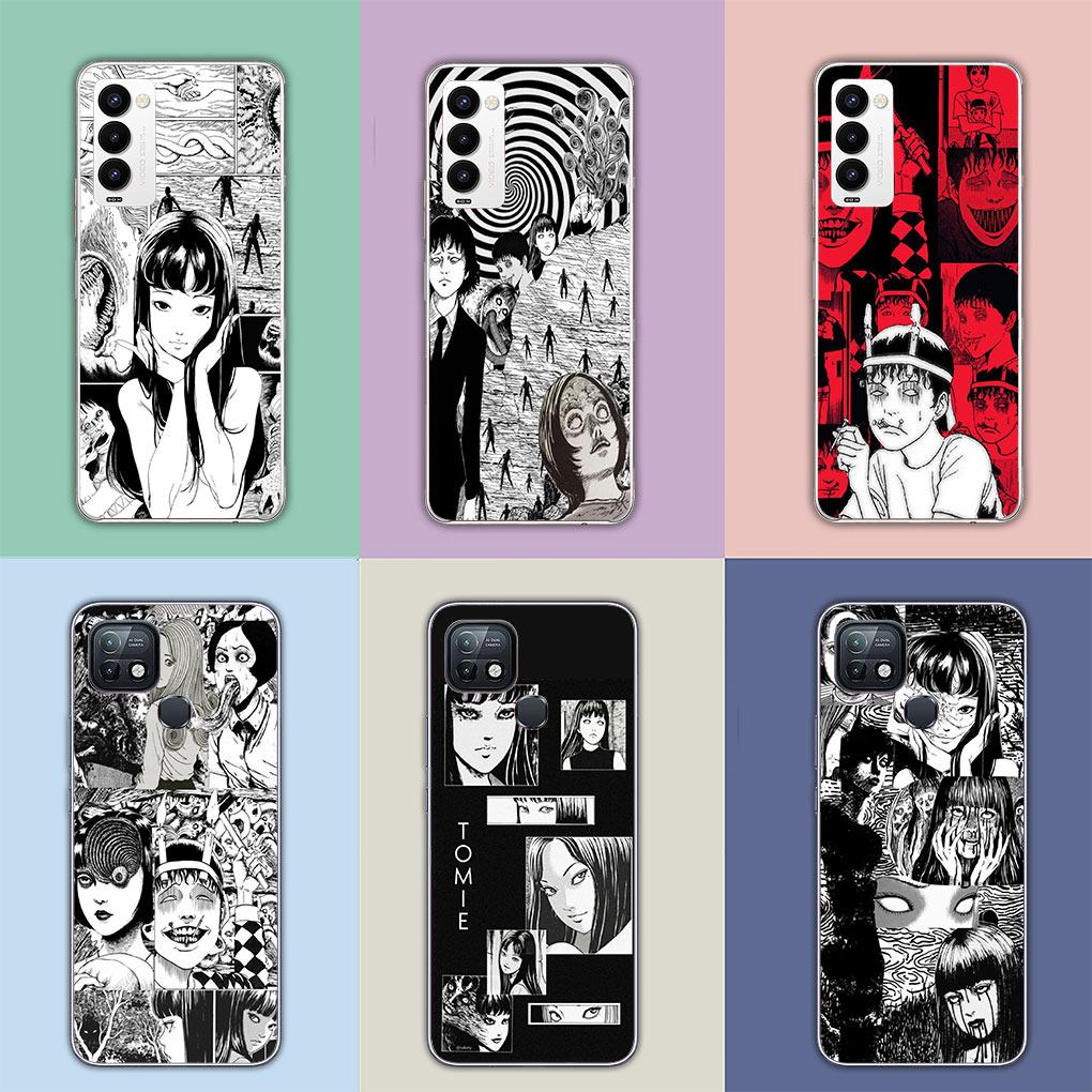 Tomie Junji Ito Anime Collection Phone Cover for Motorola Moto G13 G14 G53 G54 G62 G72 G82 G84 E13 E20 G42 G32 G23 G22 Soft Case