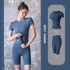 Juyitang Women's Summer Slim Fit Sexy Yoga & Running Sports Suit