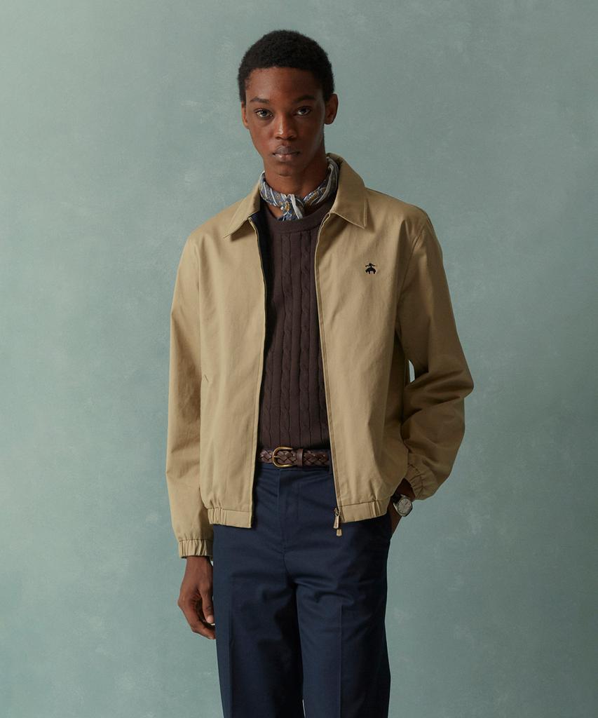 Brooks Brothers Drizzler Jacket (Beige) (Bbotmbg102)