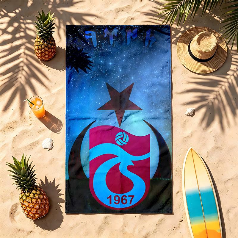 Trabzonspor (23) Thema Strandtuch Sandabweisend Weich Und Bequem Geeignet Für Den Pool Camping Yoga Und Tauchen Ein Reise-Essential
