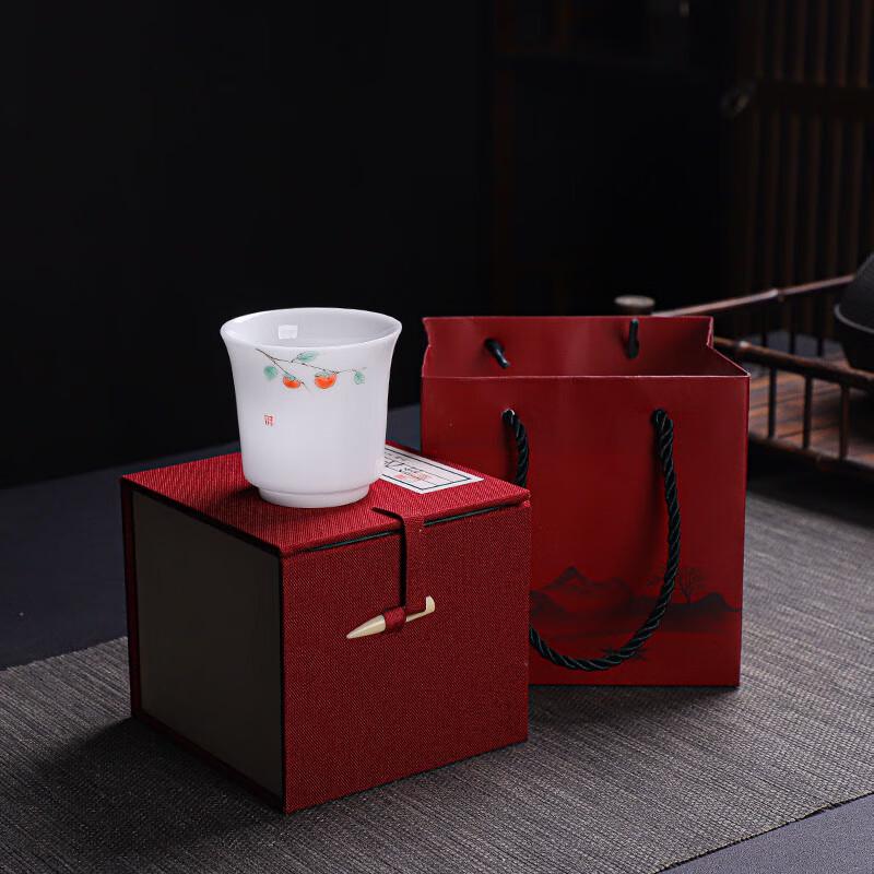 

Tuopai White Porcelain Hand-Painted Master Tea Cup